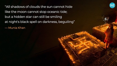 On this day, the devas celebrated Deepawali. On this day, the devas celebrated Deepawali.