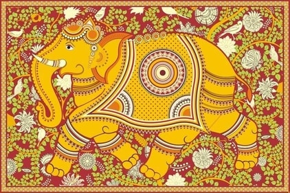 In Hindi, "Kari" signifies work and "kalam" indicates pen. Fine bamboo pens created by the artists themselves are used for this style of art. (Shutterstock) In Hindi, "Kari" signifies work and "kalam" indicates pen. Fine bamboo pens created by the artists themselves are used for this style of art. (Shutterstock)