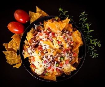 Indian style nachos recipe (Unsplash)