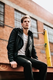 One of the most adaptable items of apparel that any man should own is a leather jacket. (Unsplash)