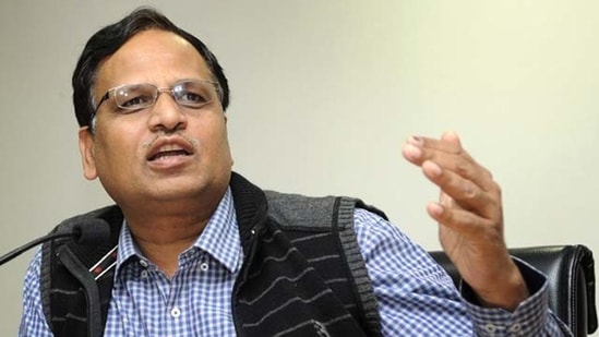 Satyendar Jain. (Hindustan Times)