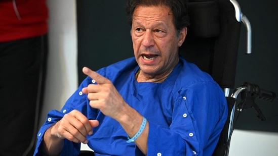 Imran Khan: Pakistan's former prime minister Imran Khan is seen.(AFP)