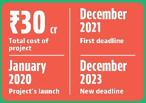 Sector-17 rejuvenation plan: 60% work still pending, deadline pushed to Dec 2023 Sector-17 rejuvenation plan: 60% work still pending, deadline pushed to Dec 2023