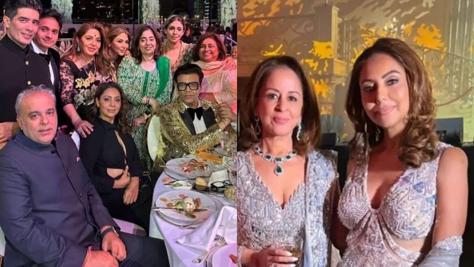 Karan Johar, Shweta Bachchan, Gauri Khan, and other celebs spotted together in Monaco. Karan Johar, Shweta Bachchan, Gauri Khan, and other celebs spotted together in Monaco.