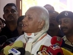 Kerala governor Arif Mohammed Khan speaks to the media over various issues, in Kochi. (ANI) Kerala governor Arif Mohammed Khan speaks to the media over various issues, in Kochi. (ANI)