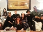 Mahesh Bhatt, Alia Bhatt, Ranbir Kapoor, Soni Razdan, Shaheen Bhatt, Pooja Bhatt and Rahul Bhatt in a family photo. Mahesh Bhatt, Alia Bhatt, Ranbir Kapoor, Soni Razdan, Shaheen Bhatt, Pooja Bhatt and Rahul Bhatt in a family photo.