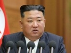 North Korea: North Korean leader Kim Jong Un is seen. North Korea: North Korean leader Kim Jong Un is seen.