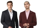 Men look sharp and smart in blazers.