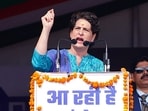 (File) Congress General Secretary Priyanka Gandhi Vadra addresses Parivartan Pratigya Rally for the upcoming Himachal Pradesh Assembly elections. (File) Congress General Secretary Priyanka Gandhi Vadra addresses Parivartan Pratigya Rally for the upcoming Himachal Pradesh Assembly elections.