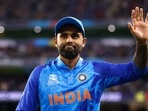 Suryakumar Yadav acknowledges the crowd(Getty) Suryakumar Yadav acknowledges the crowd(Getty)