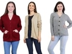 Sweaters for women are available in different kinds of yarns like wool and acrylic.