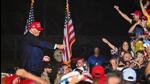 Former US president Donald Trump gestures as he leaves after speaking at a ‘Save America’ rally in support of US Senator Marco Rubio (Republican-Florida) ahead of the midterm elections at Miami-Dade County Fair and Exposition in Miami, Florida, on Sunday. (AFP) Former US president Donald Trump gestures as he leaves after speaking at a ‘Save America’ rally in support of US Senator Marco Rubio (Republican-Florida) ahead of the midterm elections at Miami-Dade County Fair and Exposition in Miami, Florida, on Sunday. (AFP)