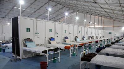 The jumbo Covid facility at COEP was dismantled in March 2022. (Hindustan Times) The jumbo Covid facility at COEP was dismantled in March 2022. (Hindustan Times)