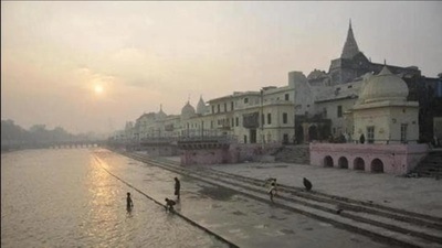 After demolition of shops, displaced Ayodhya traders target admn (file pic) After demolition of shops, displaced Ayodhya traders target admn (file pic)