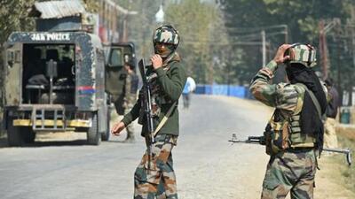 Paramilitary forces in Bandipora district of Jammu and Kashmir. (AFP File Photo)