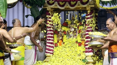 Only about two dozen companies have market valuation larger than the temple trust's networth. (ANI Photo)