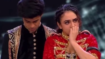 Amruta Khanvilkar gets eliminated from Jhalak Dikhhla Jaa 10. Amruta Khanvilkar gets eliminated from Jhalak Dikhhla Jaa 10.