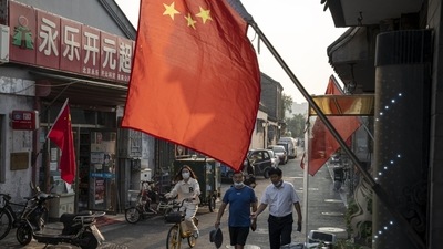Covid In China: People on a street in Beijing, China. (Bloomberg) Covid In China: People on a street in Beijing, China. (Bloomberg)