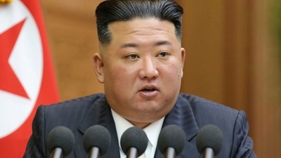 North Korean leader Kim Jong Un is seen. (AP) North Korean leader Kim Jong Un is seen. (AP)