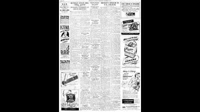HT This Day: Nov 13, 1957 -- Russian space dog ‘still alive’ HT This Day: Nov 13, 1957 -- Russian space dog ‘still alive’