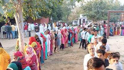 The panchayat elections were held in Nuh on November 2. (Sourced) The panchayat elections were held in Nuh on November 2. (Sourced)