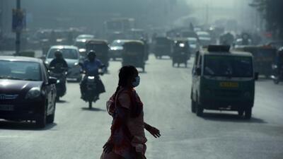 The IMD has forecast shallow fog for Tuesday, with the maximum expected to be around 32°C, while the minimum will be around 17°C. (Photo by Raj K Raj/Hindustan Times) The IMD has forecast shallow fog for Tuesday, with the maximum expected to be around 32°C, while the minimum will be around 17°C. (Photo by Raj K Raj/Hindustan Times)