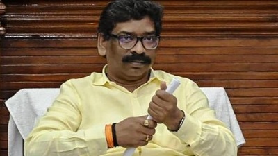 Jharkhand chief minister Hemant Soren. (PTI) Jharkhand chief minister Hemant Soren. (PTI)