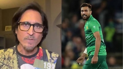 Mohammad Amir; PCB chief Ramiz Raja Mohammad Amir; PCB chief Ramiz Raja
