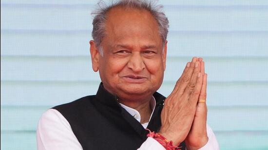 Rajasthan chief minister Ashok Gehlot. (PTI Photo)