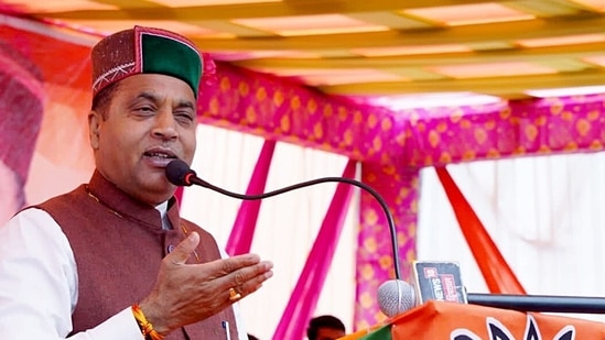 Thakur said the people of Himachal Pradesh have seen the development under a BJP government and made up their minds to return the party to power.(ANI Photo)