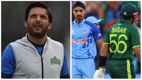 Shahid Afridi is seeking demotion of premier batter Babar Azam (AP-Getty Images)