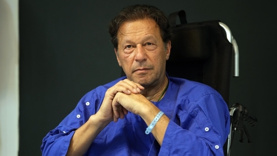 Imran Khan: Former Pakistani Prime Minister Imran Khan is seen.(AP)