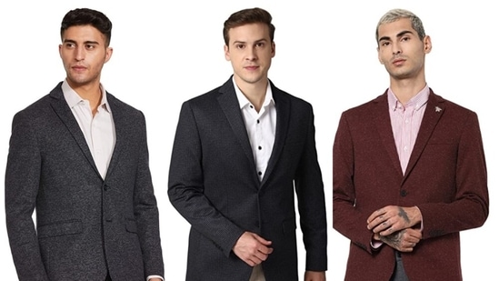 Men look sharp and smart in blazers.