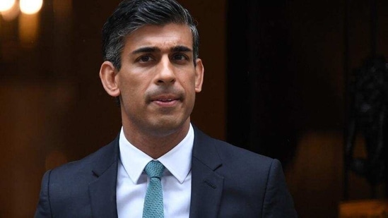 UK Prime Minister Rishi Sunak. (File photo)(Bloomberg)