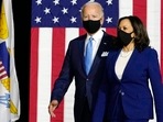 US Midterm Elections: Joe Biden and Kamala Harris are seen. US Midterm Elections: Joe Biden and Kamala Harris are seen.