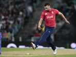 England's Mark Wood 