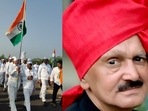 Congress Seva Dal leader Krishna Kumar Pandey died during Bharat Jodo Yatra.(Twitter) Congress Seva Dal leader Krishna Kumar Pandey died during Bharat Jodo Yatra.(Twitter)