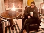 Kareena Kapoor says she loves winters and sitting by the fireplace. She shared a picture clicked by her sister-in-law Anissa Malhotra on Monday as she sat by the fireplace. 