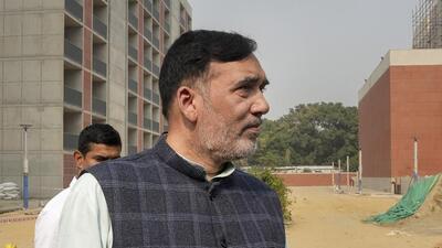 “The BJP ruled the MCD for 15 years. They owe it to the people of Delhi to account for the massive dump they’ve converted this city into.,” said Delhi environment minister Gopal Rai. (PTI) “The BJP ruled the MCD for 15 years. They owe it to the people of Delhi to account for the massive dump they’ve converted this city into.,” said Delhi environment minister Gopal Rai. (PTI)