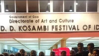 The Goa government claimed that the venue of the festival was unavailable as renovation and repair work was in “full swing”. (Representative Image) (Twitter /CollegeRosary) The Goa government claimed that the venue of the festival was unavailable as renovation and repair work was in “full swing”. (Representative Image) (Twitter /CollegeRosary)