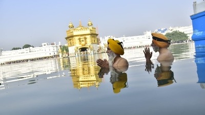 Guru Nanak Jayanti, also known as Gurpurab, is being observed today to mark the birth of Guru Nanak Dev, the first guru of Sikhism. The day is also celebrated as Parkash Utsav. (HT Photo/Sameer Sehgal) Guru Nanak Jayanti, also known as Gurpurab, is being observed today to mark the birth of Guru Nanak Dev, the first guru of Sikhism. The day is also celebrated as Parkash Utsav. (HT Photo/Sameer Sehgal)