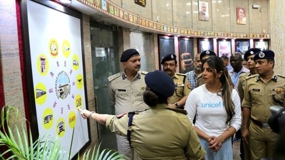 Priyanka Chopra also shared several images and videos of herself visiting several UNICEF centres on her social media handles. (HT Photo/Deepak Gupta) Priyanka Chopra also shared several images and videos of herself visiting several UNICEF centres on her social media handles. (HT Photo/Deepak Gupta)