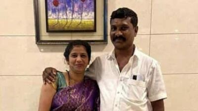 The couple has left two sons aged 21 years and 18 years behind them. The police confirmed that there was no foul play in their death. (HT PHOTO)