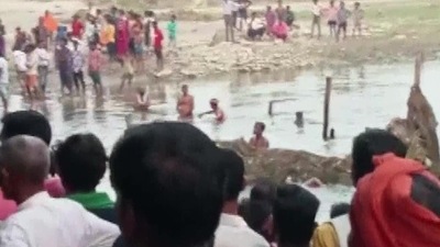 The spot in Barabanki where the incident took place. (ANI)