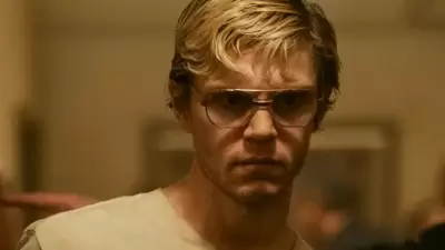 Evan Peters in Dahmer - Monster: The Jeffrey Dahmer Story. Evan Peters in Dahmer - Monster: The Jeffrey Dahmer Story.