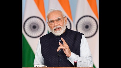 Modi is expected to inaugurate the newly laid 54-km railway line between Kothagudem (Bhadrachalam Road) and Sattupalli, which was operationalised in May this year (PTI)
