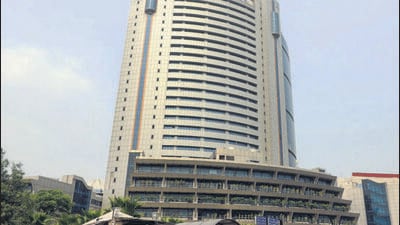 The MCD Civic Centre Building in New Delhi. (HT file) The MCD Civic Centre Building in New Delhi. (HT file)