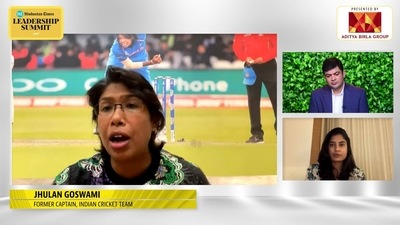 Jhulan Goswami and Mithali Raj in conversation during HTLS 2022 (HTLS 2022) Jhulan Goswami and Mithali Raj in conversation during HTLS 2022 (HTLS 2022)