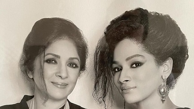 Neena Gupta with daughter Masaba Gupta.