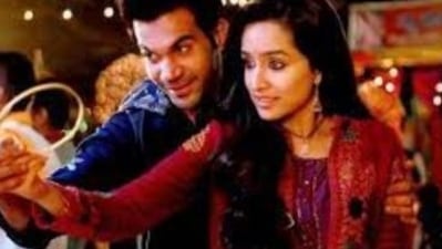 Rajkummar Rao and Shraddha Kapoor in Stree.